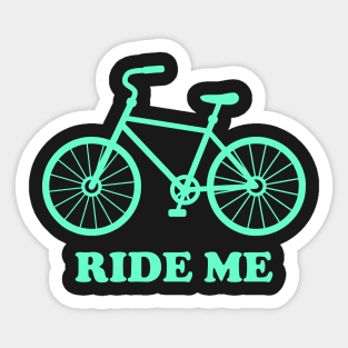 bicycle ride me Sticker